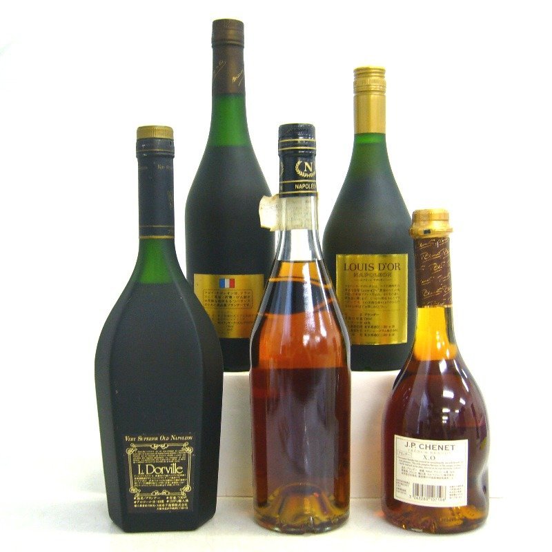 78 78 フレンチブランデー ナポレオンXO 5本セット 700ml