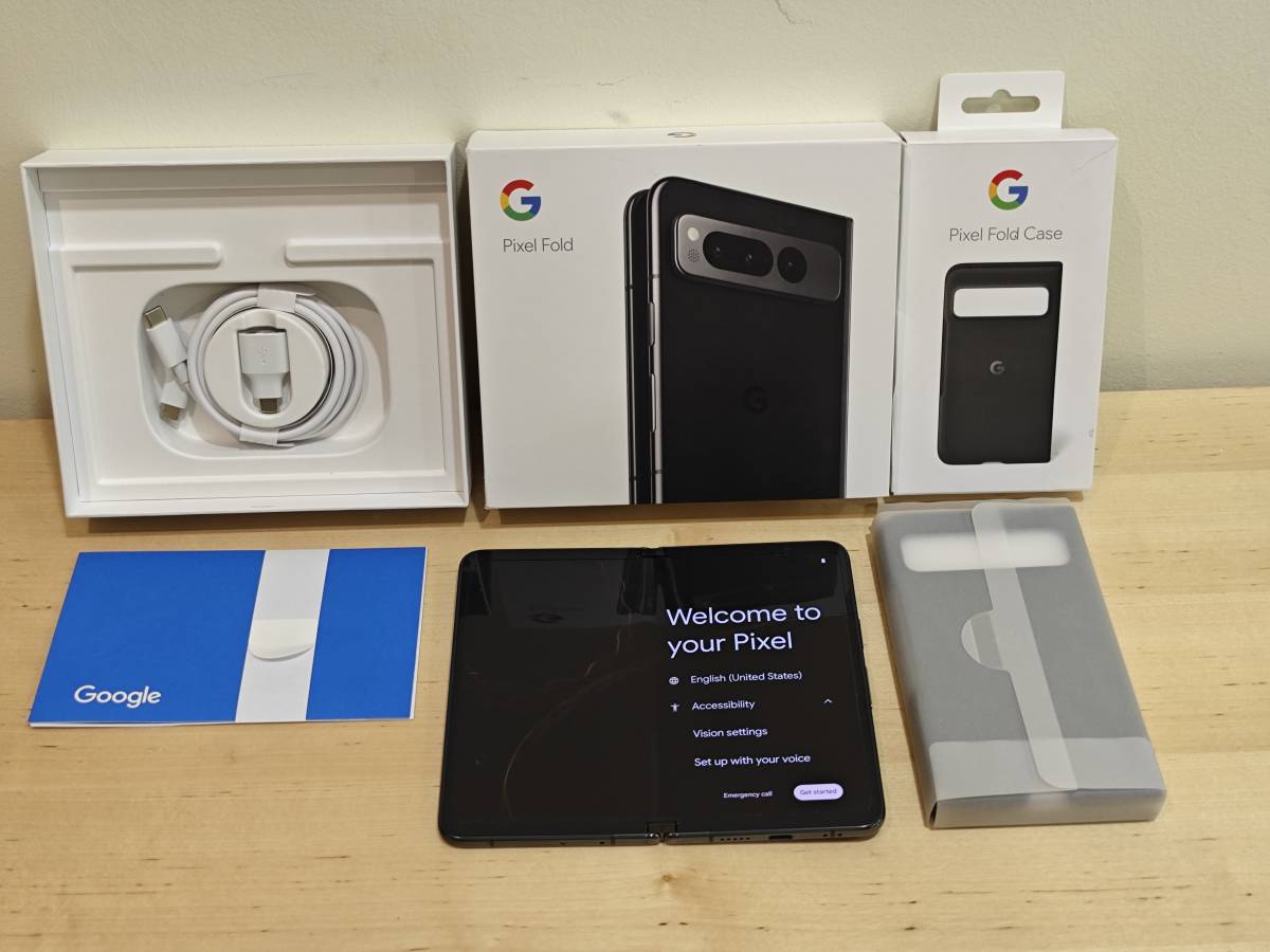 Google Pixel 7 Pro 黒 箱付 超美品 要説明 Obsidian（Unboxing Google 