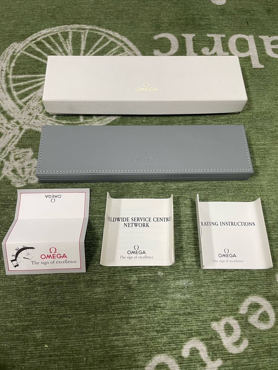 OMEGA オメガ 時計 長箱+冊子【現状】