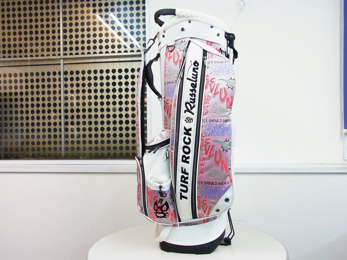 限定品☆RUSSELUNO ラッセルノ☆GRAFFITI CADDIE BAG スタンド式