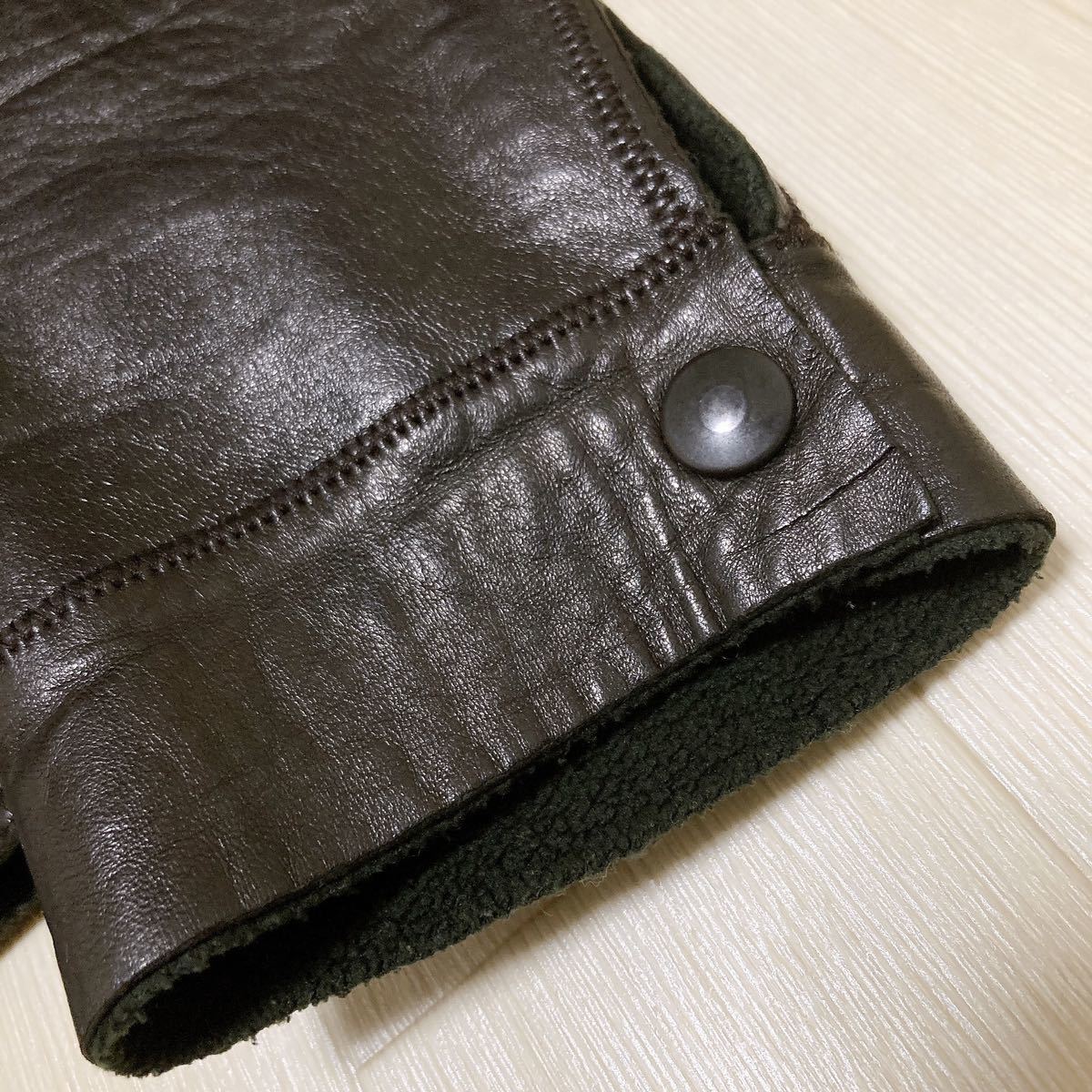 ジャケット・アウター GIORGIO ARMANI A MILANO BORGONUOVO 21 ジョルジオアルマーニ ラム レザージャケット メンズ ブラック BORGO21