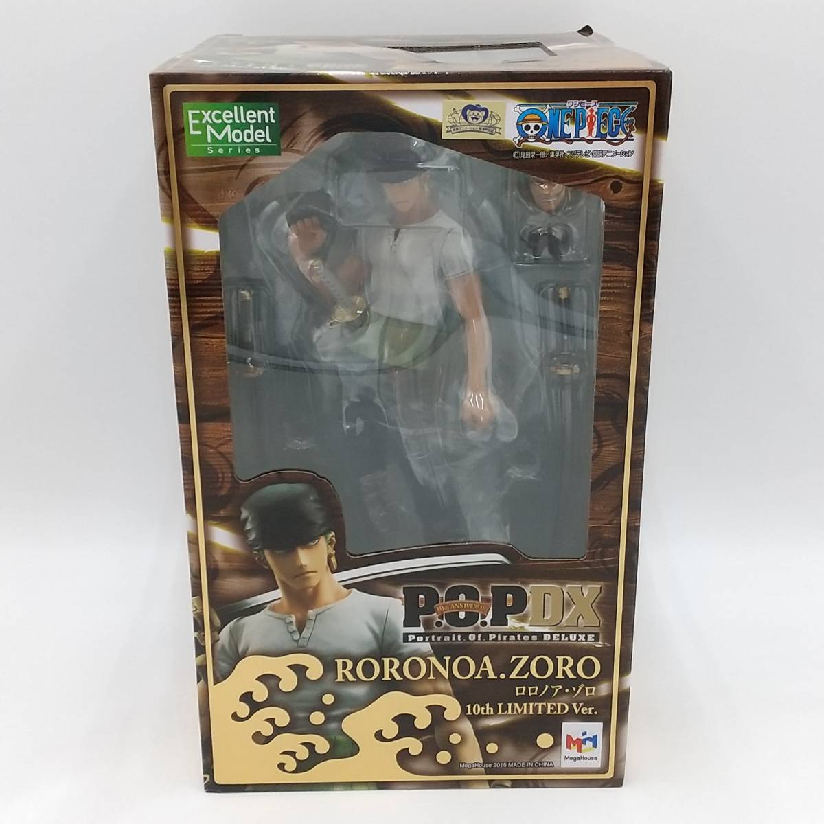 玩S83 フィギュア【未開封】メガハウス P.O.P DX ロロノア・ゾロ 10th LIMITED Ver. ワンピース ONE PIECE 10th ANNIVERSARY