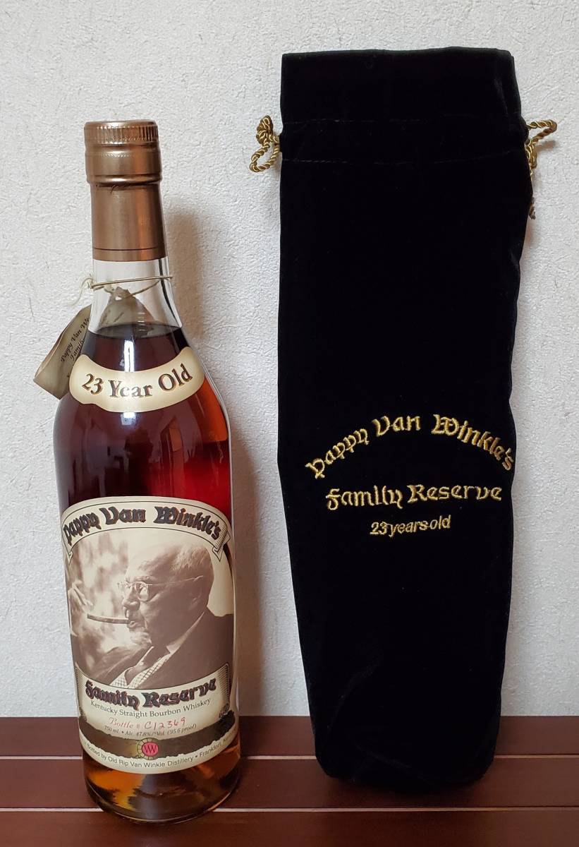 【安い，品質保証】 1円スタート 古い パピーヴァンウィンクル23年 750ml Stizell Weller蒸留所 Pappy Van Winkle Family Reserve 23y(バーボン)｜売買されたオークション情報、yahooの商品情報をアーカイブ公開 - オークファン バーボン