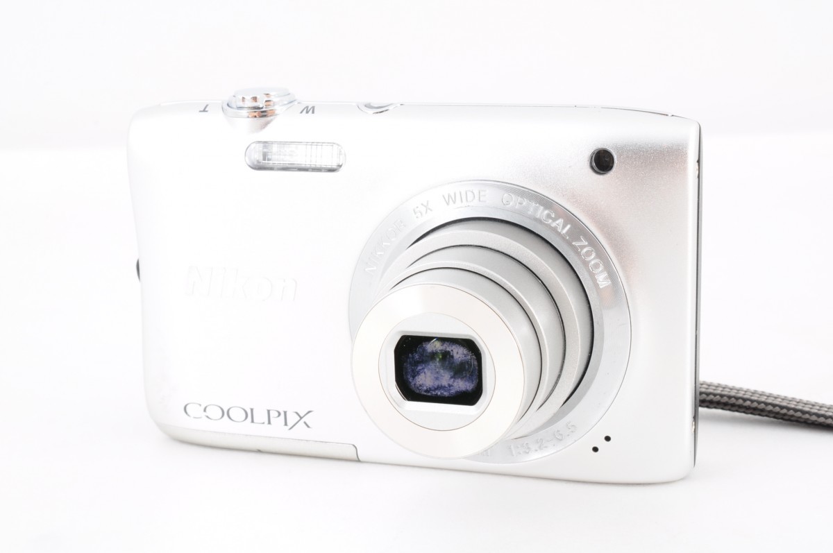 Nikon ニコン COOLPIX クールピクス S2900 シルバー 動作品 コンパクト 