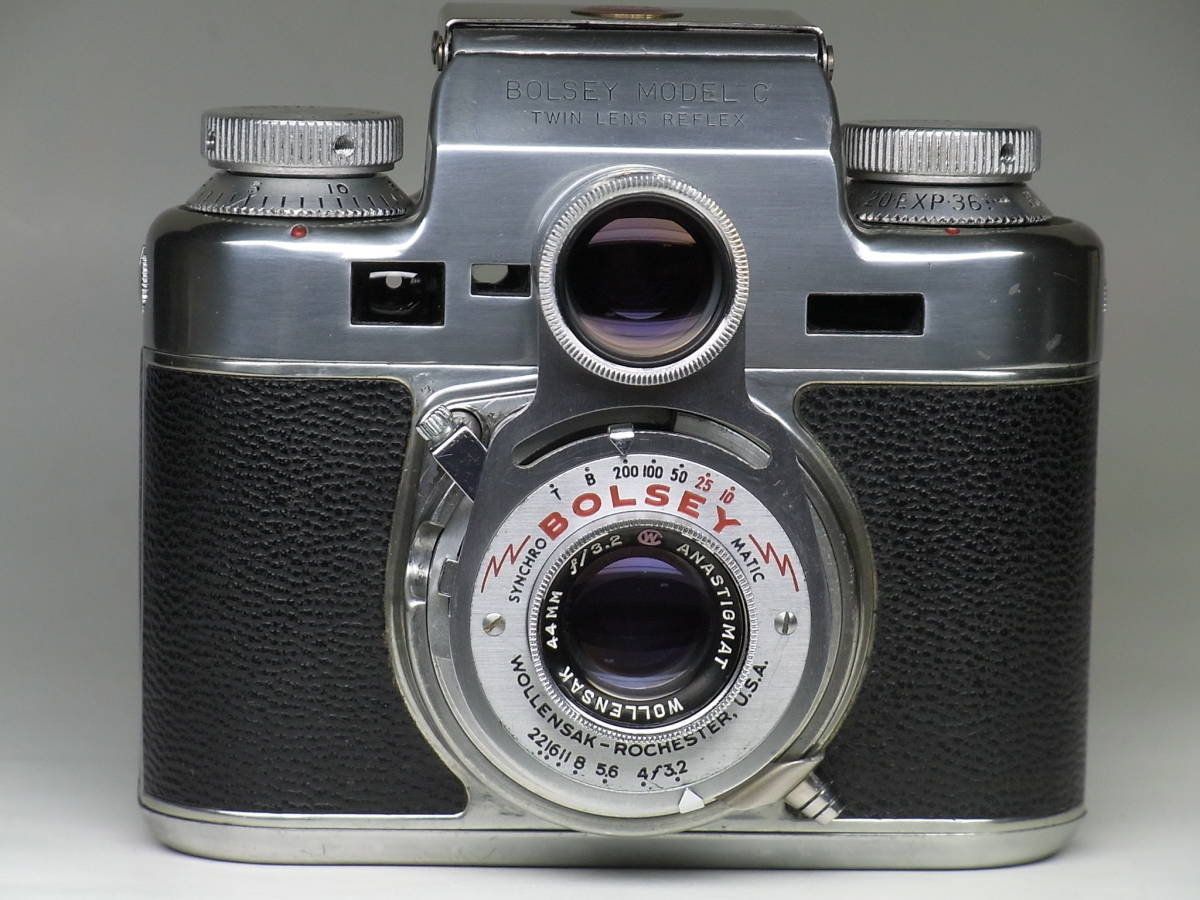 ☆ 美品 【 整備済 】【 保証付 】 ボルシー C 35ミリ版二眼レフカメラ