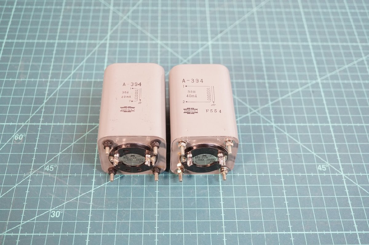 [NZ] [S612760] 未使用品 タムラ製作所 TAMRADIO A-394 チョーク トランス ２個セット