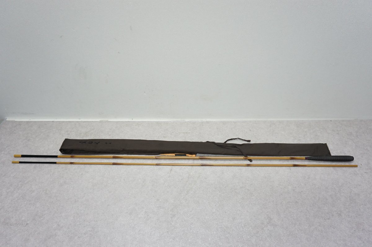[SK][G838214] DAIWA ダイワ 玄むく 十三尺 4本継 へら竿 ヘラブナ竿 収納袋付き