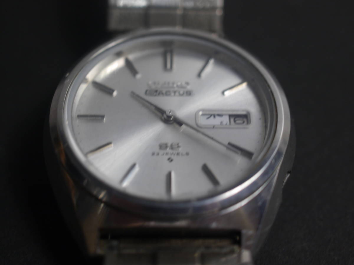 セイコー SEIKO 5 アクタス ACTUS SS 23石 自動巻き 3針 デイデイト 