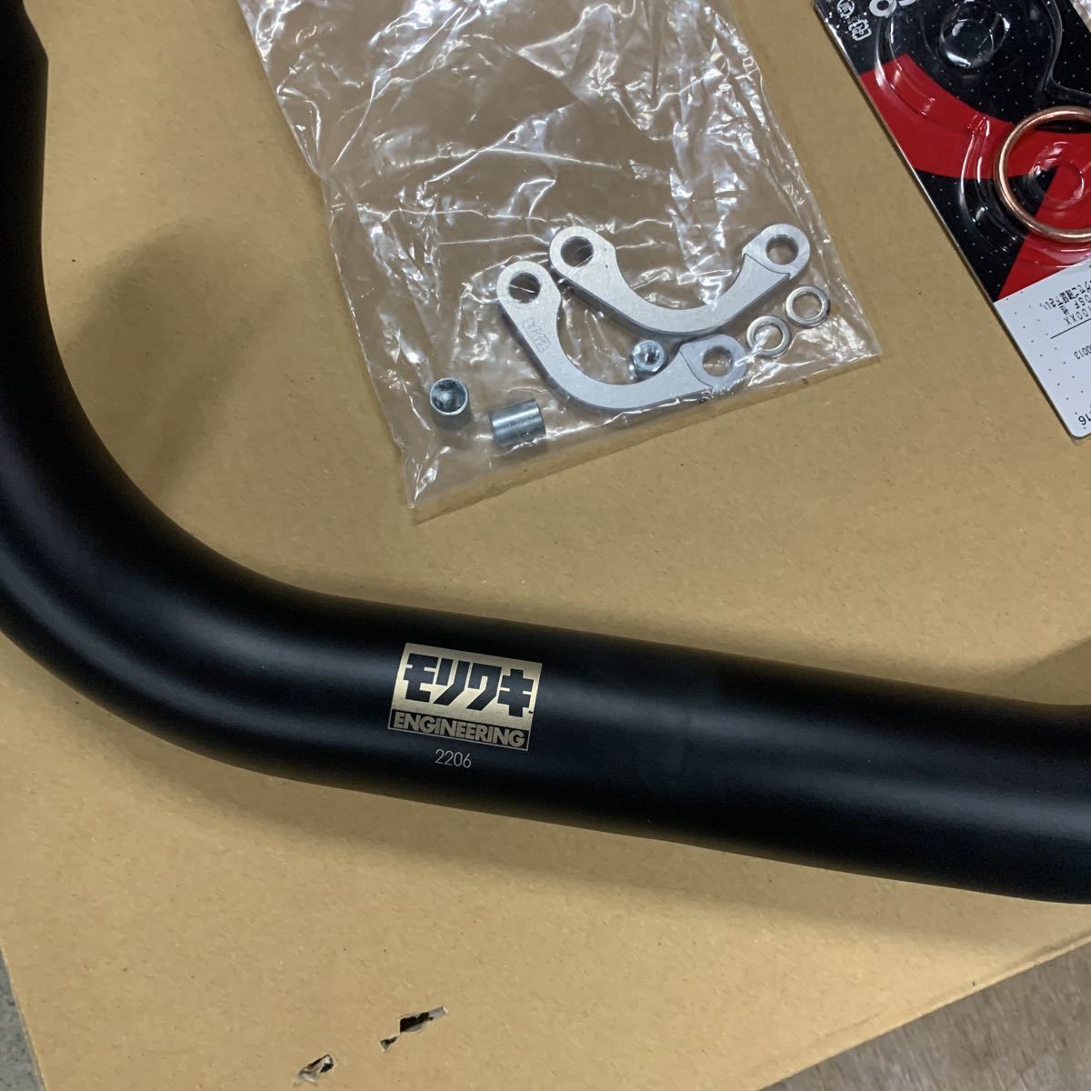 GB350S モリワキ 21- B.R.S Front Pipe BLACK フロントパイプ 01811 