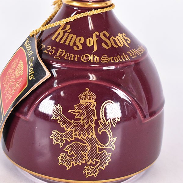 KING OF SCOTS 25年 キング オブ スコッツ 陶器 ウイスキー 700ml 40