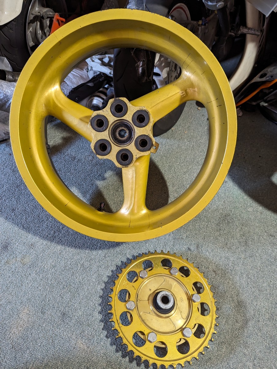 GPZ900R Ninja ニンジャ マルケジーニ M3 マグ リアホイール 17-5.5
