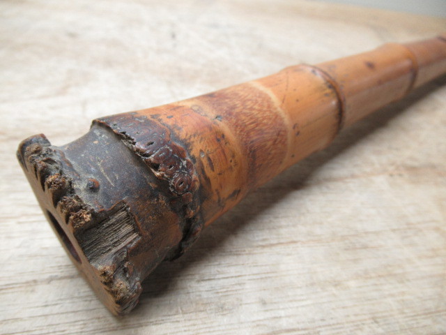 尺八 琴古流 (しゃくはち） 玉山銘 真竹 地無し Shakuhachi Jinashi 1尺8