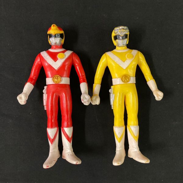 DIe383Y06 ポピー 太陽戦隊サンバルカン バトルフィーバー など ソフビ