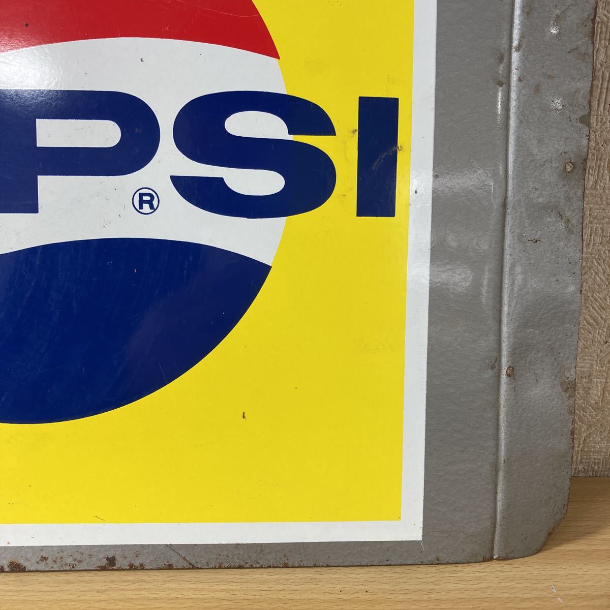 ペプシ | PEPSI ホーロー看板 ペプシコーラ アンティーク 両面 看板 
