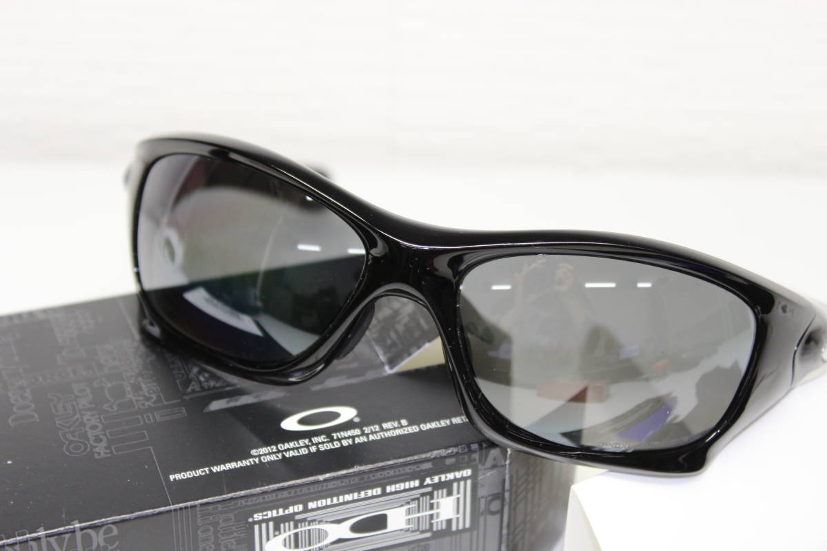 ○2【オークリーサングラス黒】OAKLEY OO9161-06 PIT BULL ピットブル 