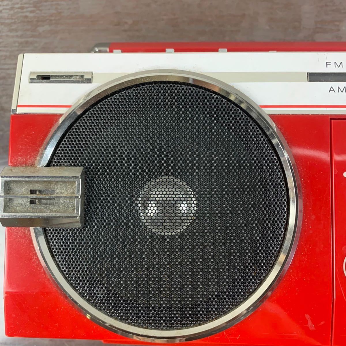 シャープ - Sharp SHARP AM⁄FM Cassette ラジカセ Boombox Player 昭和