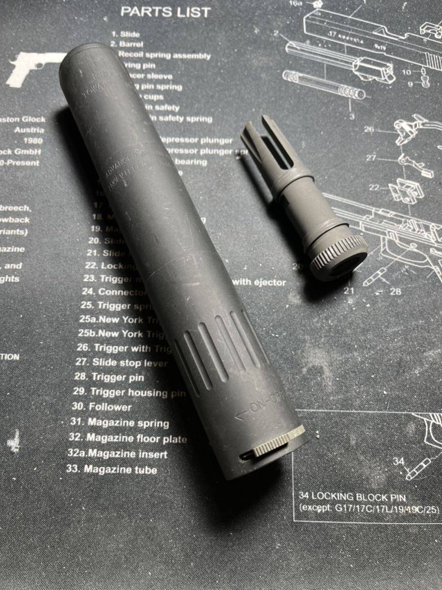 AAC SCAR-H 7.62mm SDサイレンサー 東京マルイ hk417 AACSCAR-H7