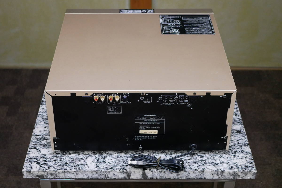 PD-F1007 Pioneer パイオニア CDチェンジャー CDプレーヤー CD 301枚 
