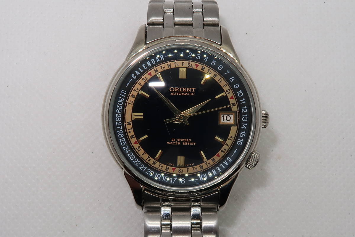 ◆◇1円～ORIENT オリエント 21石 自動巻き　 487WA5-90メンズ腕時計◇◆