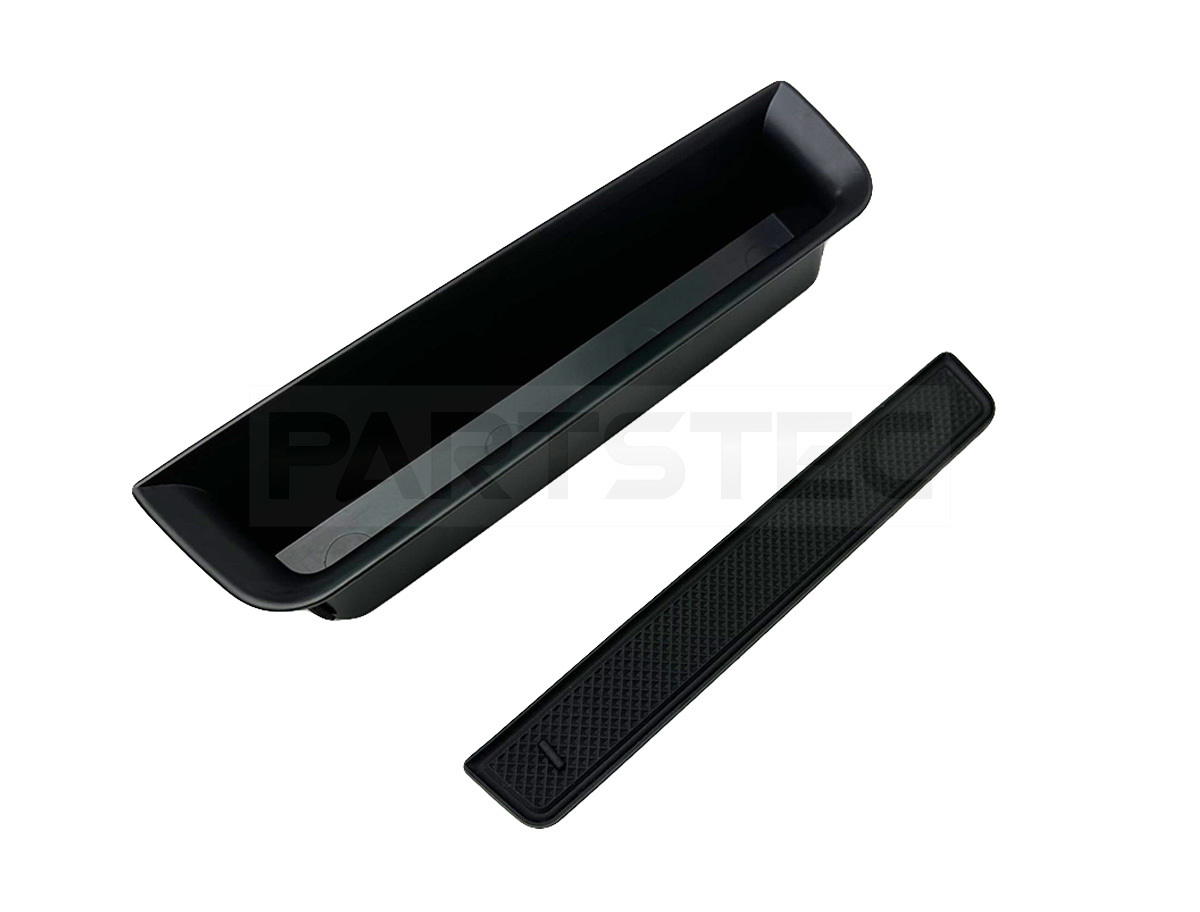 メルセデスベンツ 新型 Gクラス ゲレンデ W463A W464 助手席 アシストグリップ ストレージボックス ゴムマット付 小物入れ / 146-130 PP*