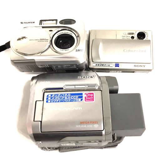 FUJIFILM FinePix 2600 ZOOM SONY Cyber-shot DSC-T1 含む カメラ