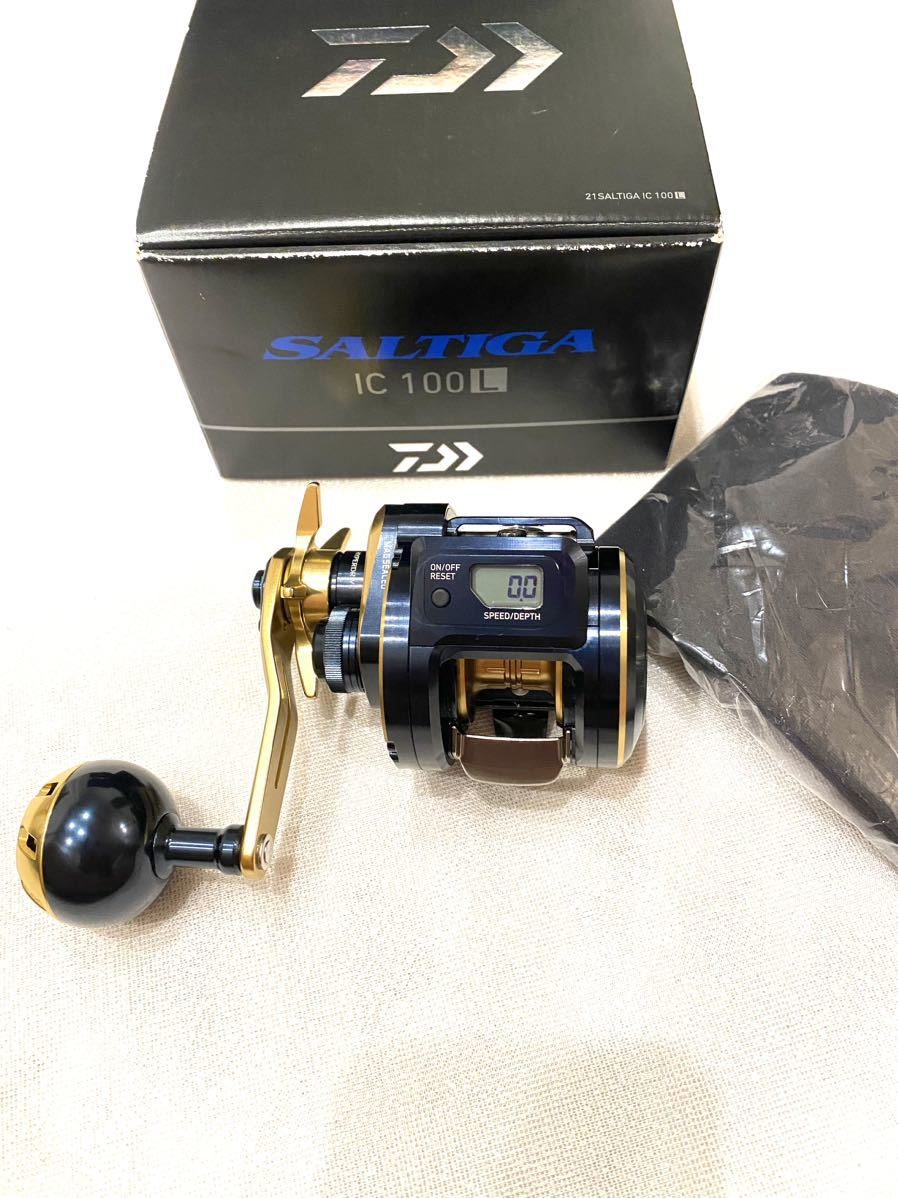 ダイワ ソルティガIC IC 110mm SLP RCS 純正ハンドル 100P-DH WORKS 0