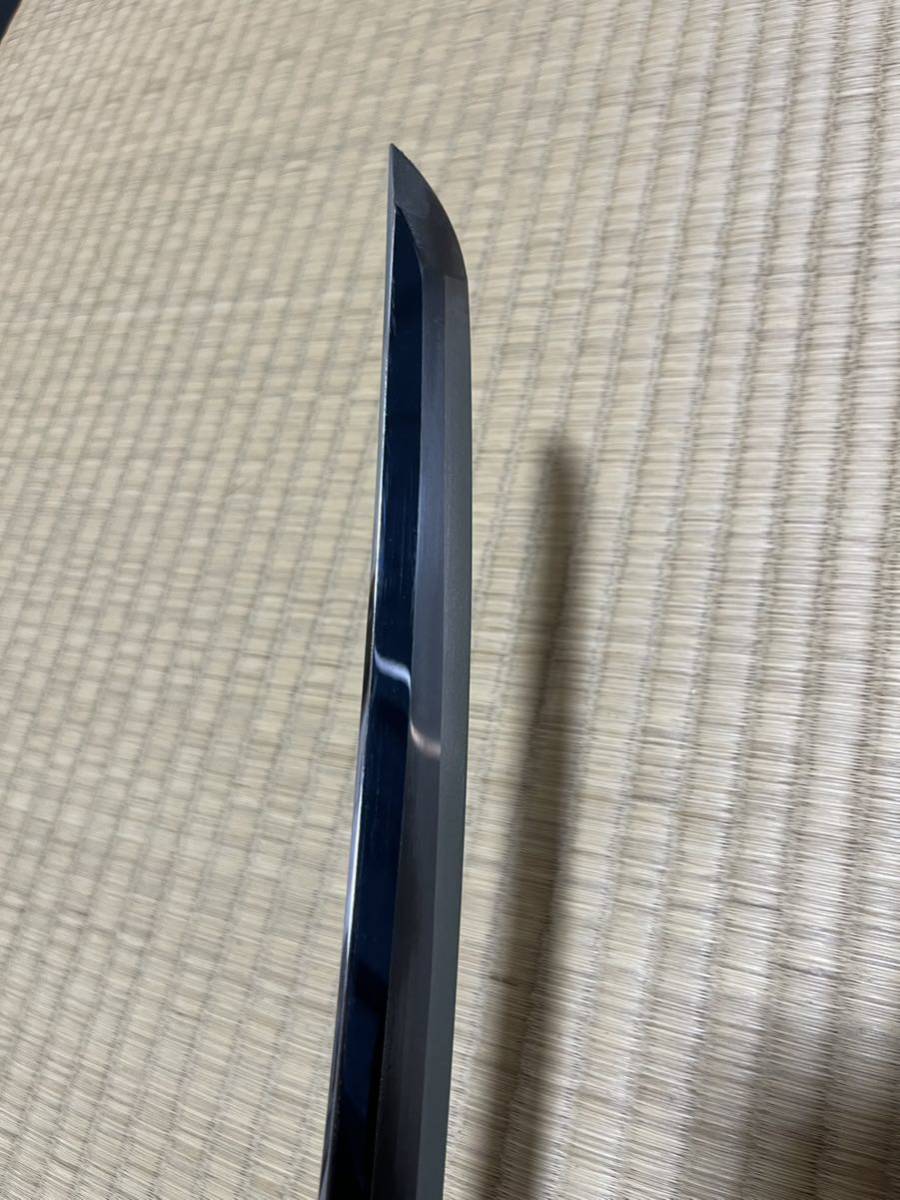 送料無料】希少/本格拵え/藤巻/透かし鍔/模造刀 /脇差/全長:約68，5cm