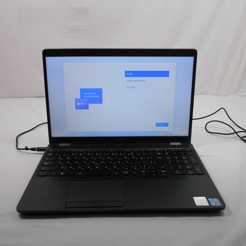 1円～ DELL Latitude 5500 Core i5-8265U 1.6GHz/8GB/SSD240GBGB/Windows11Pro/15インチ【山形出荷】