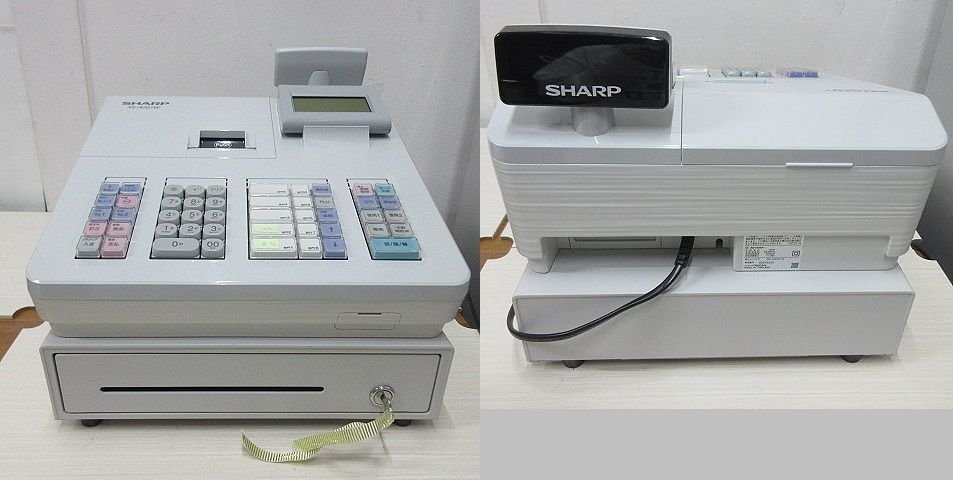 SHARP XE-A207W-W レジスター 店舗用品 ☆SHARP/シャープ 電子