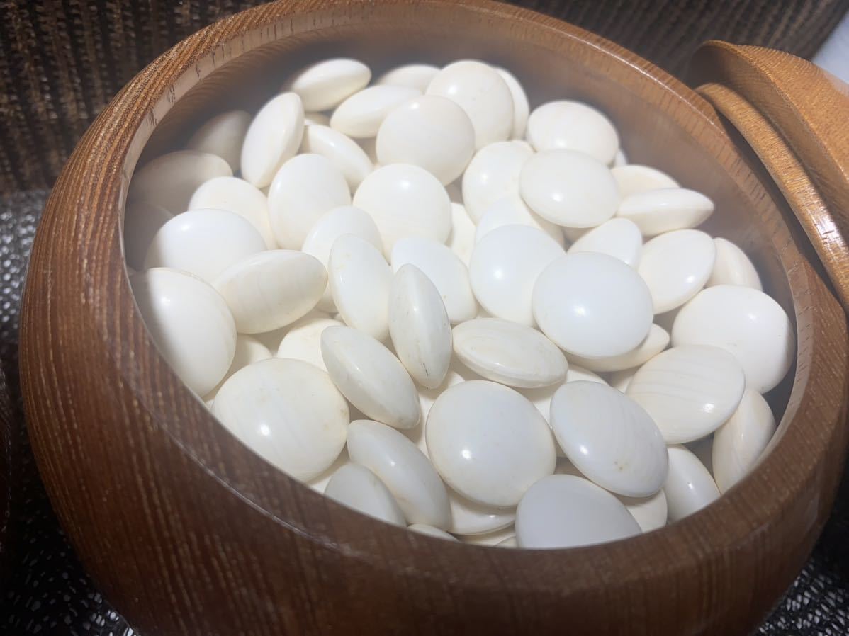 碁石 囲碁 那智黒 本那智黒石 囲碁用碁石セット 蛤碁石,蛤碁石と
