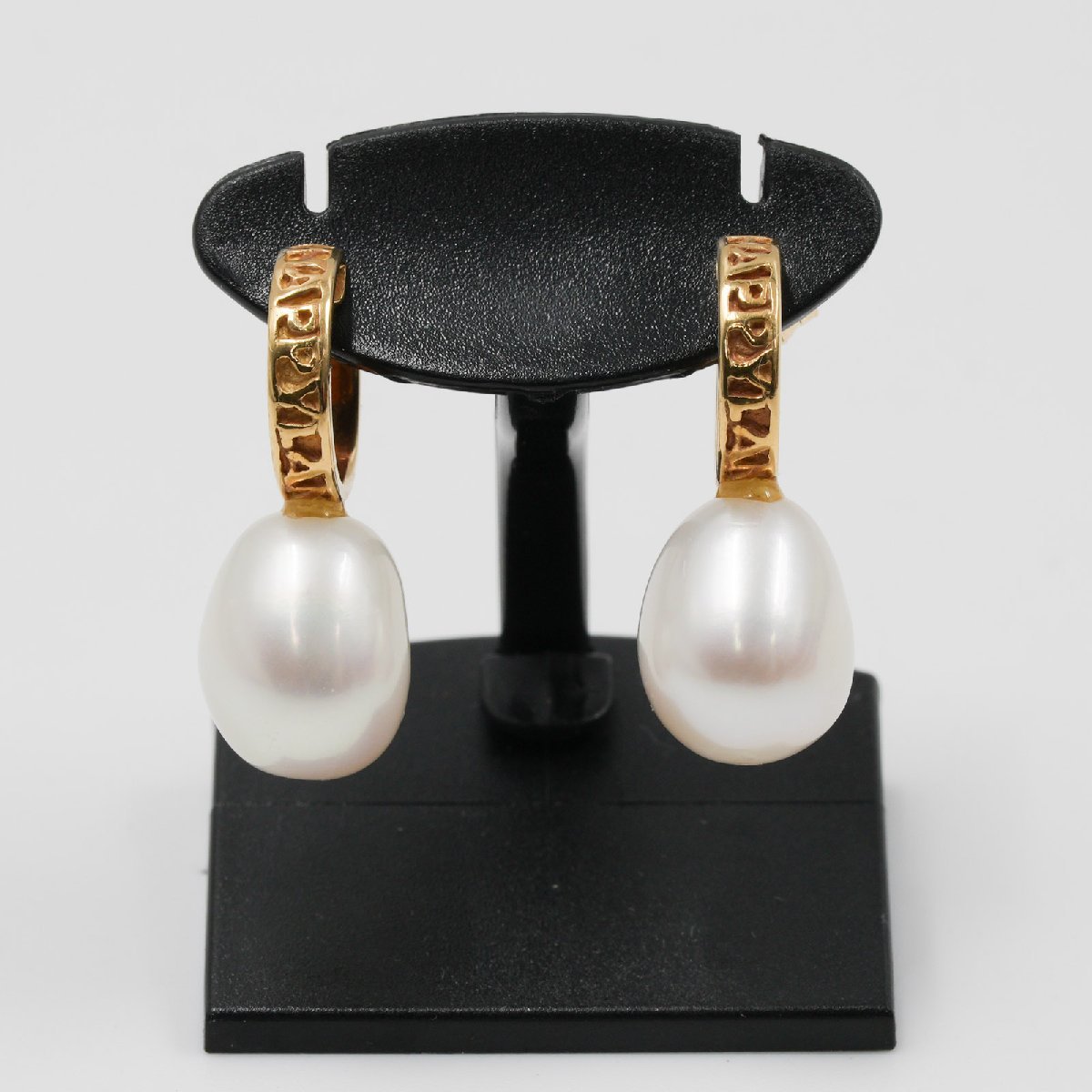 アミリ AMIRI 浅見帆帆子 ピアス K18YG イエローゴールド バロックパール ロイヤルメモリー レディース 中古 美品[質イコー]