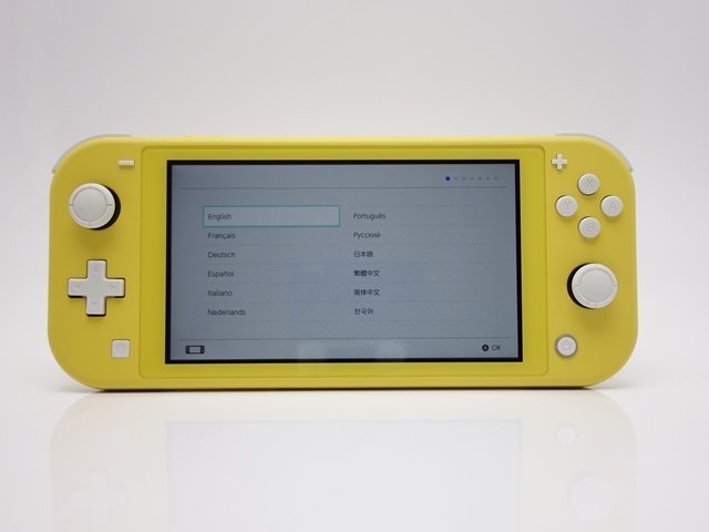 1円〜 動作確認/初期化済 Nintendo Switch Lite HDH-001 イエロー