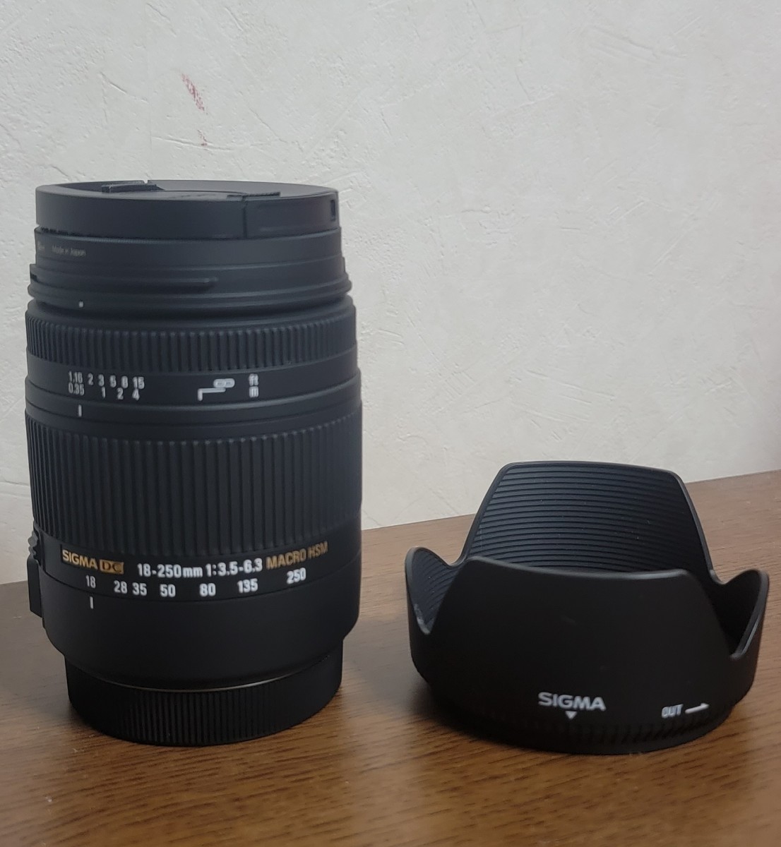 中古 SIGMA ズームレンズ 18-250mm F3.5-6.3 HSM ニコン用 シグマ