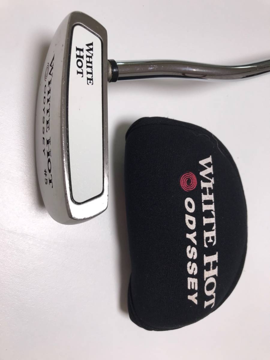 希少ODYSSEY WHITE HOT #5 2ドットレフティー33インチ 希少ODYSSEY WHITE HOT #5 2ドットレフティー33インチ