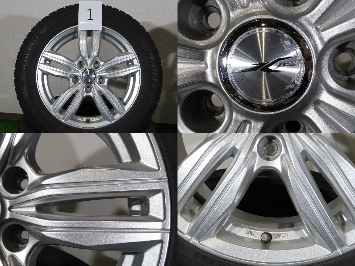 4本 社外 16インチ 6.5J +53 スタッドレス ヨコハマ アイスガード
