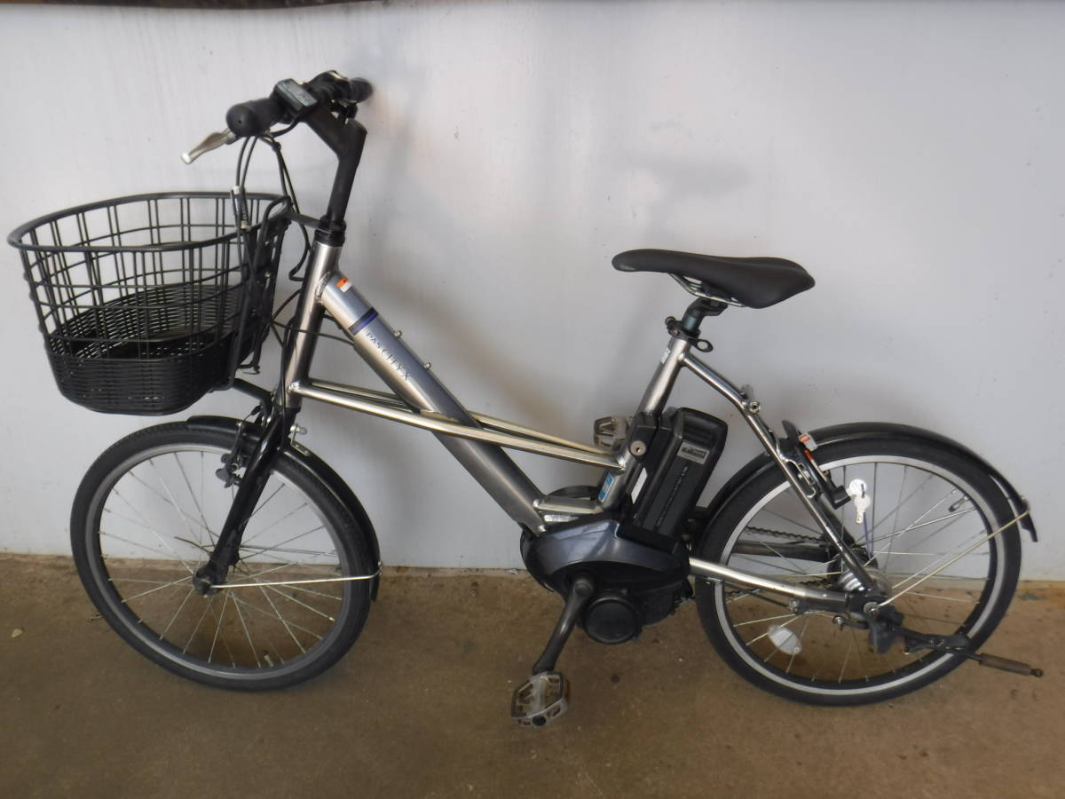 ☆ヤマハ PAS CITY X PA20CX 電動アシスト 自転車 中古 シルバー 19年 