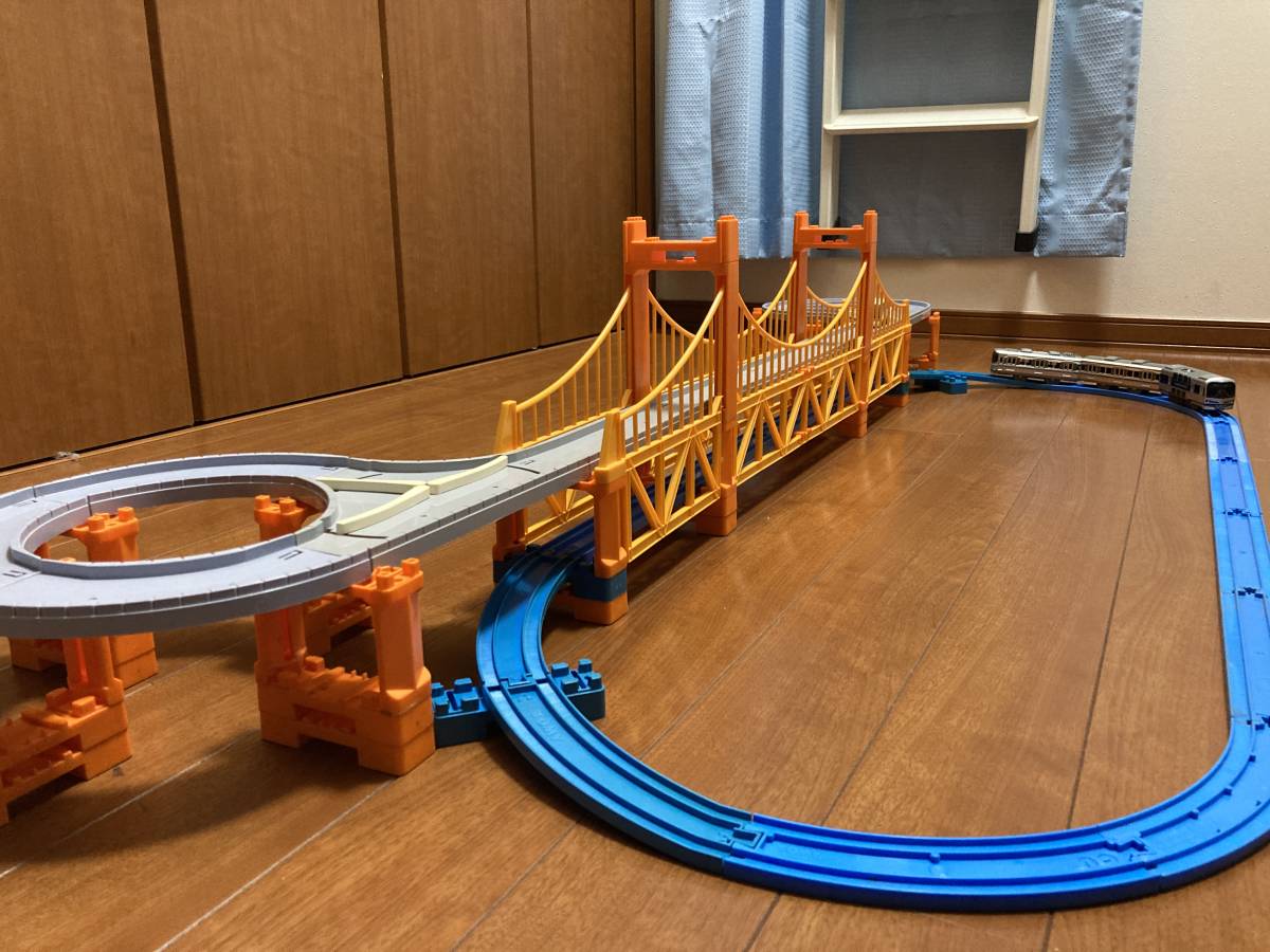 超希少レア版プラレール プラロード大鉄橋＆マリンライナーセット ☆【絶版】 TOMY プラレール プラロード大鉄橋&マリンライナーセット