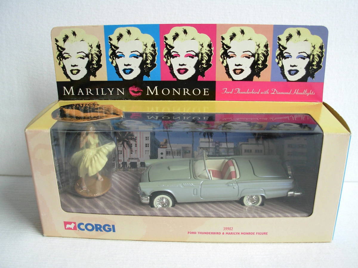 コーギー フォード サンダーバード&マリリン モンロー