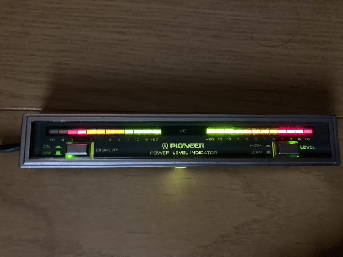 Pioneer Carrozzeria RD-150 パワーレベルインジケーター