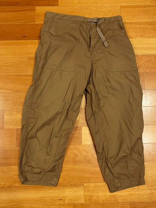 美品THE NORTH FACE（ザ　ノースフェイス）　PURPLE LABEL リップストップ ワイドクロップドパンツ　パープルレーベル