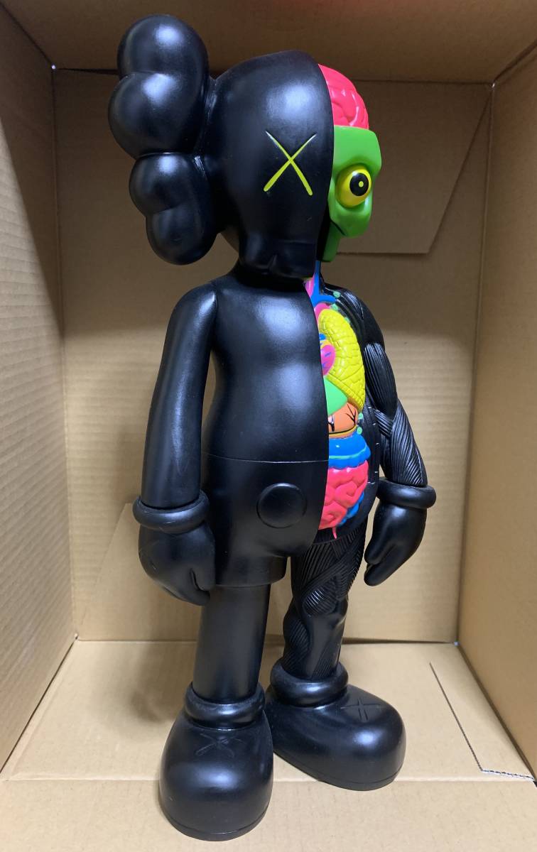 KAWS カウズ フィギュア Companion COMPANION 36cm 黒 人体模型 - GREY