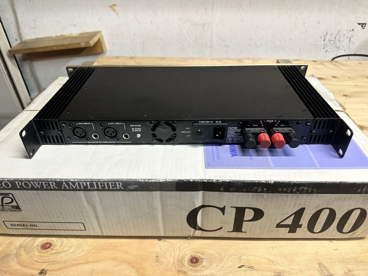 CLASSIC PRO クラシックプロ CP400 パワーアンプ 動作確認