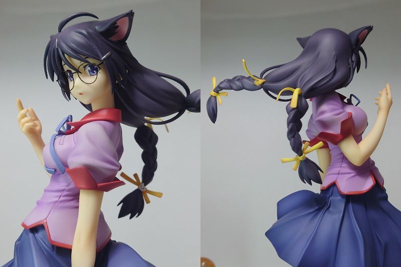 中古-非常に良い】化物語 羽川翼 (1/8スケール PVC塗装済み完成品)