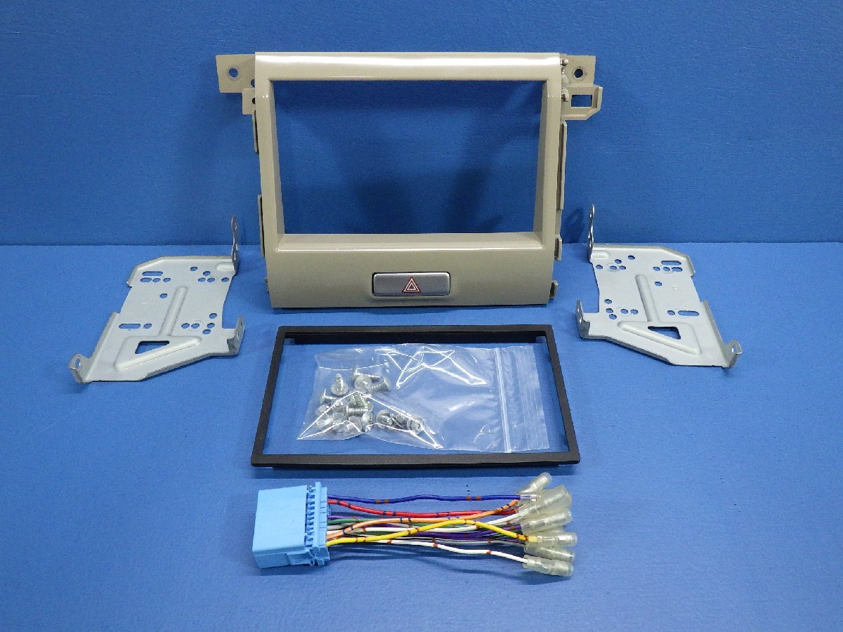 ラパン オーディオパネル ベージュ ステー ハーネス トリム枠付き 73821-85K0 H22年 HE22S