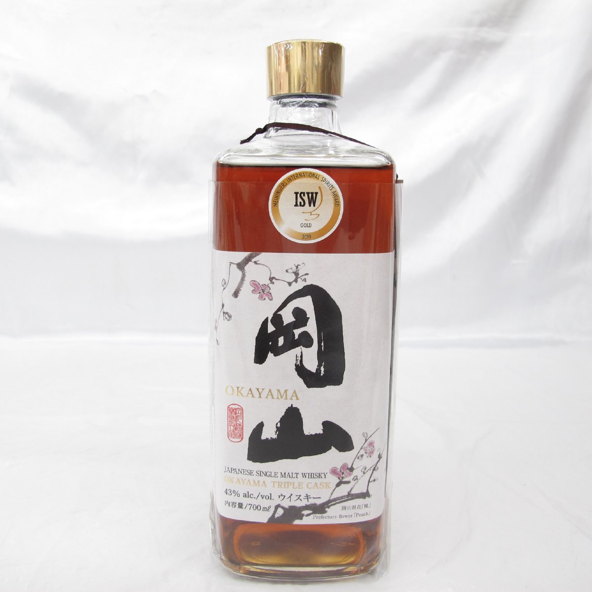 トリプルカスク シングルモルトウイスキー岡山 岡山 宮下酒造 700ml 