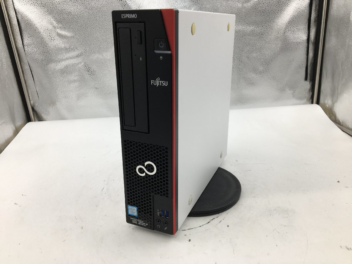 ♪△【FUJITSU 富士通】デスクトップPC/Core i3 8100(第8世代)/HDD