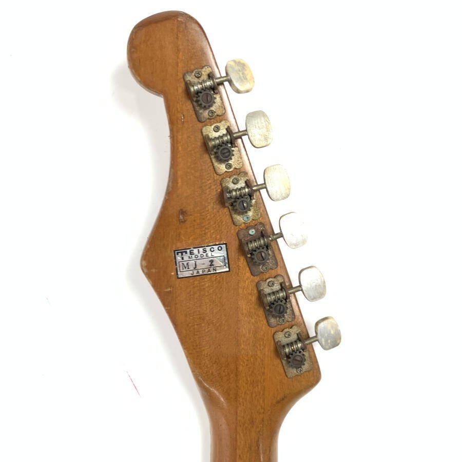 TEISCO テスコ MJ-2 ビザールギター 赤系☆現状品 楽器、器材 エレキ