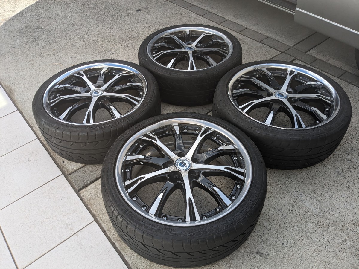 work シュバート SC4 18インチ 7.5J+48 +45 5H100 215/40R18 プリウス 