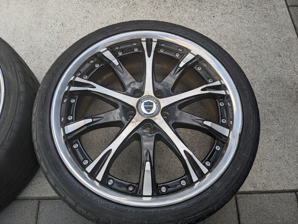 work シュバート SC4 18インチ 7.5J+48 +45 5H100 215/40R18 work シュバート SC4 18インチ 7.5J+48 +45 5H100 215/40R18