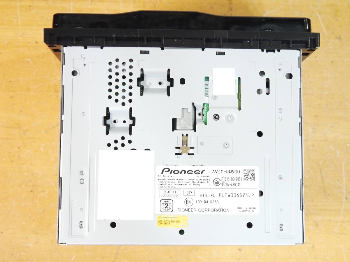 1010(2】 AVIC-RW900 2023年最新地図 オービス 未使用アンテナ付 楽